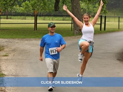 Running in Wimberley...woohoo!