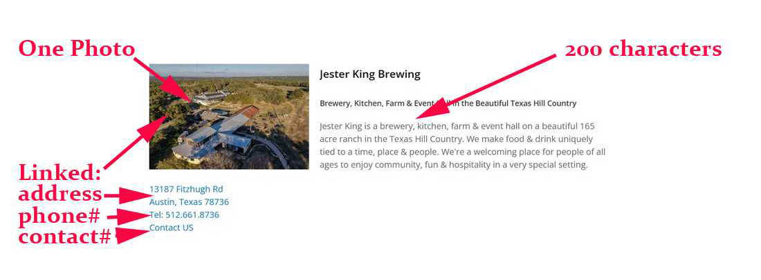 Standard Listing Example