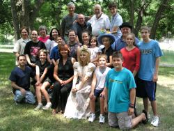 The Music Man cast from all over the Hill Country!