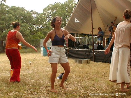 Dancing in the fields