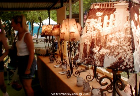 Lampshades from original photographs