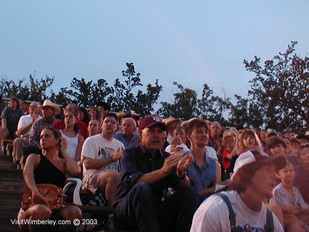 Rodeo crowd